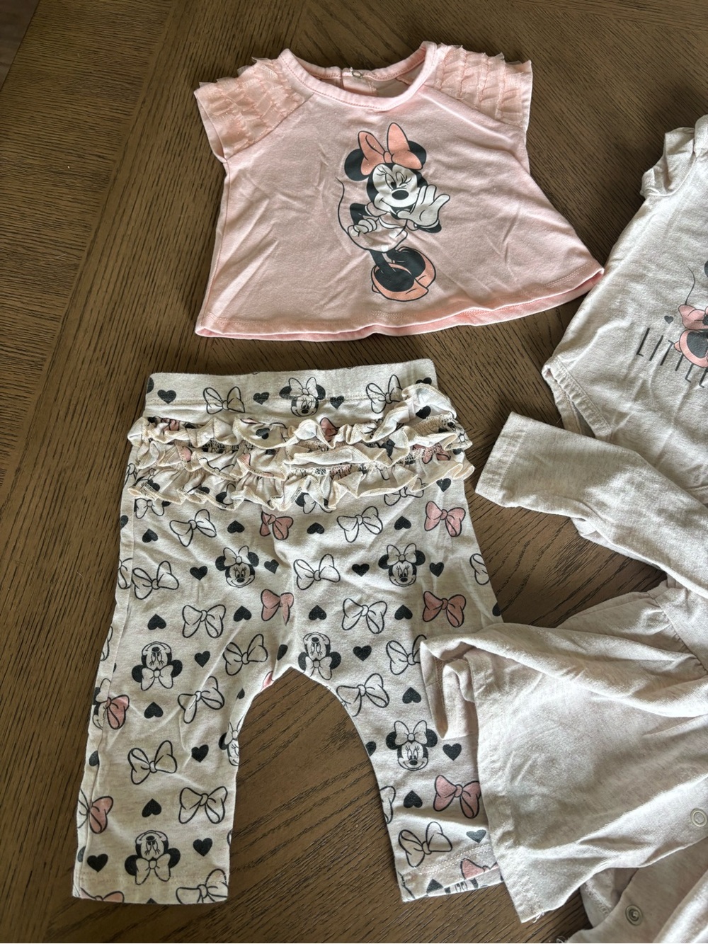 Disney Clothing Set! Light Pink Minnie Mouse Baby